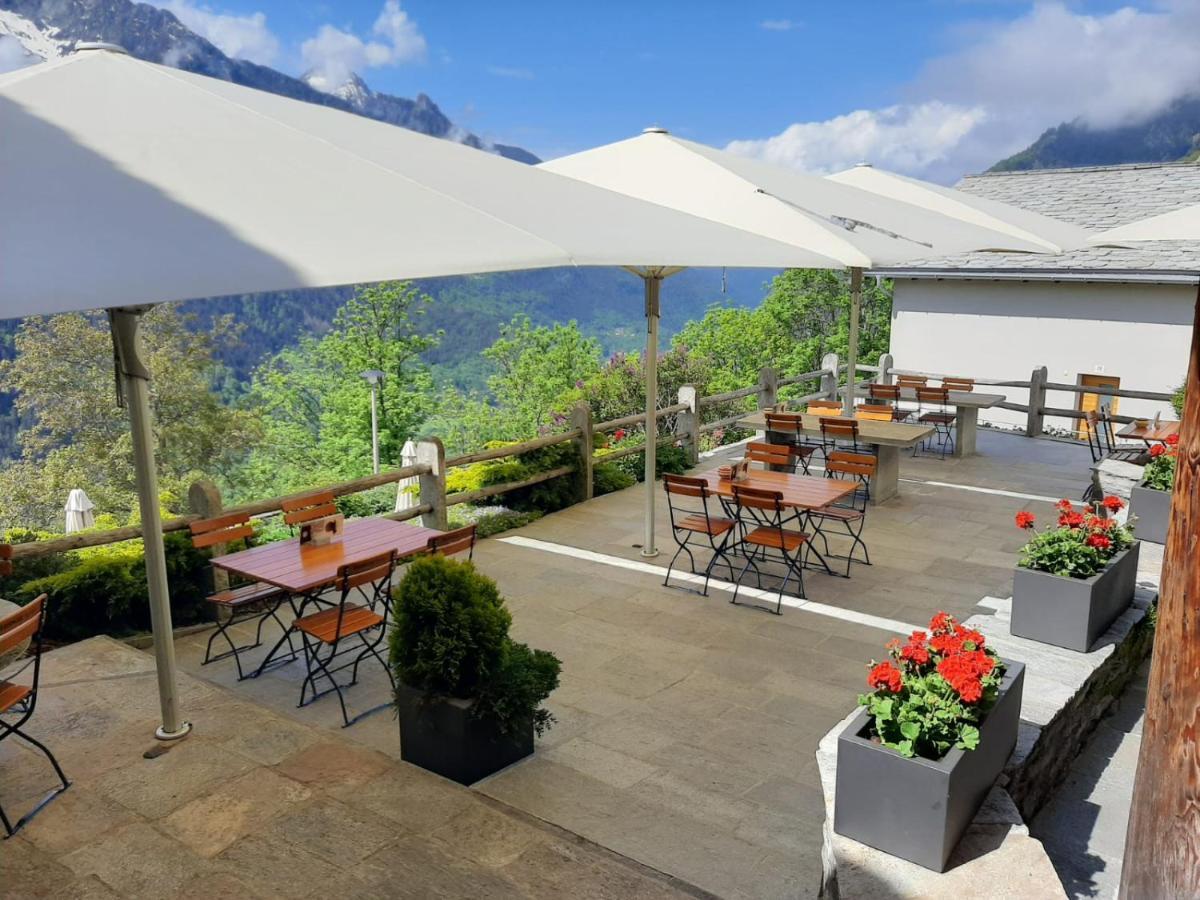 Hotel Stuea Granda Soglio Kültér fotó