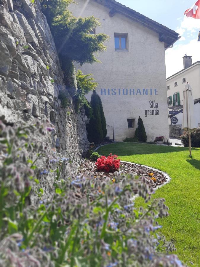 Hotel Stuea Granda Soglio Kültér fotó