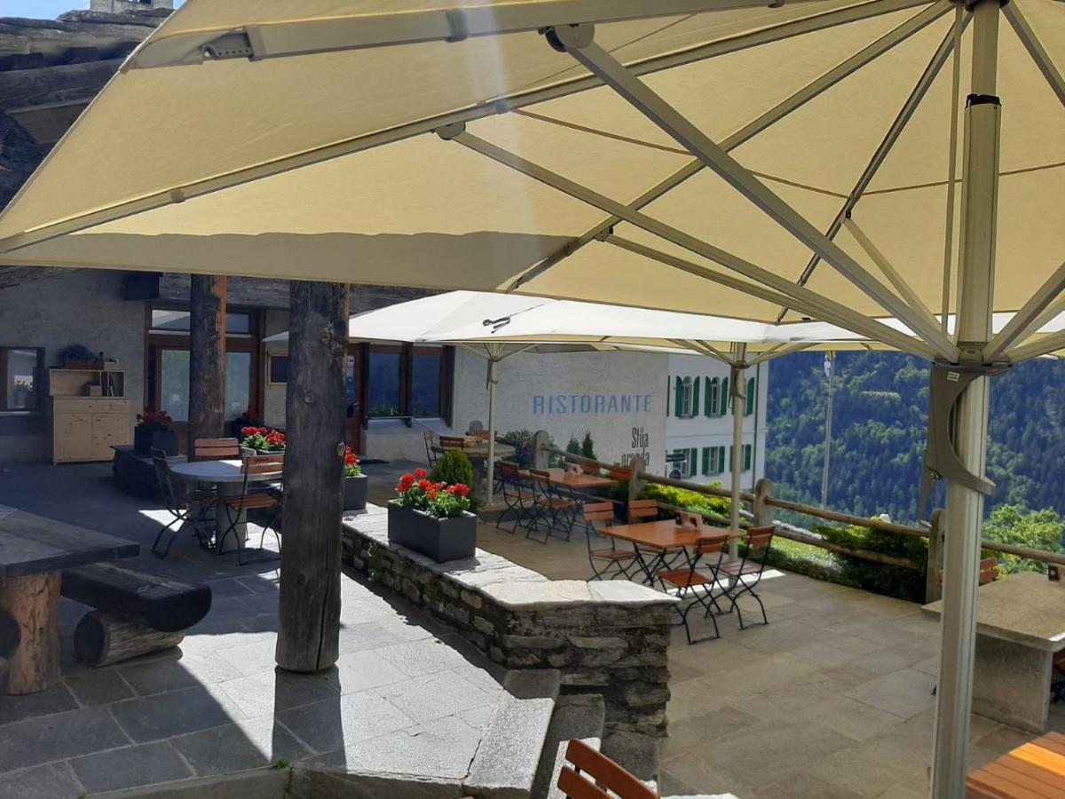 Hotel Stuea Granda Soglio Kültér fotó